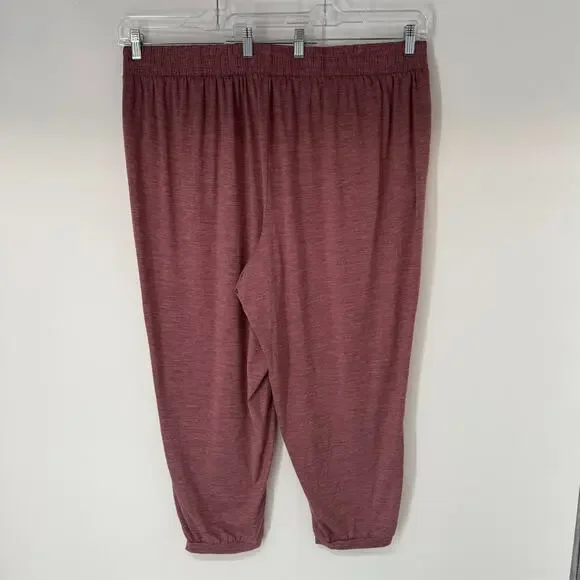 Torrid TRU Super Soft Performance Jogger 3X Rose Brow Jersey Relax Active 43411 - Picture 3 of 10